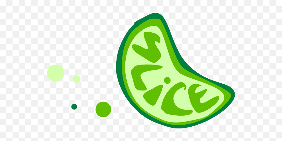 Lime Slice Clip Art - Vector Clip Art Online Dot Png,Lime Slice Png