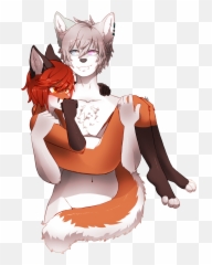 Download Furry - Romance Http Www Furaffinity Net Anime Furry Girl And Boy Png,Furaffinity Transparent Icon