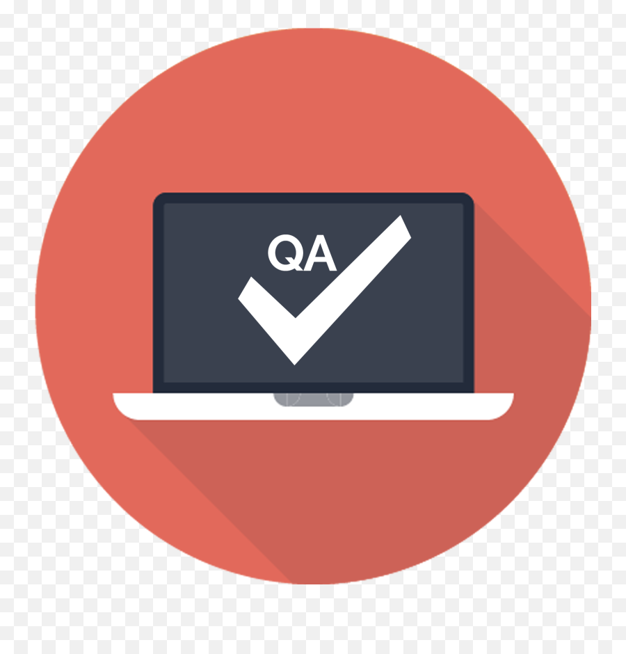 Download Quality Assurance Free Png Image - Laptop Flat Icon Quality Assurance Qa Icon,Technology Icon Images