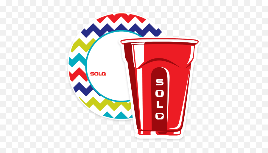 Download Solo Red Cup And Paper Plate Illustration Png Image - Cup,Red Solo Cup Icon