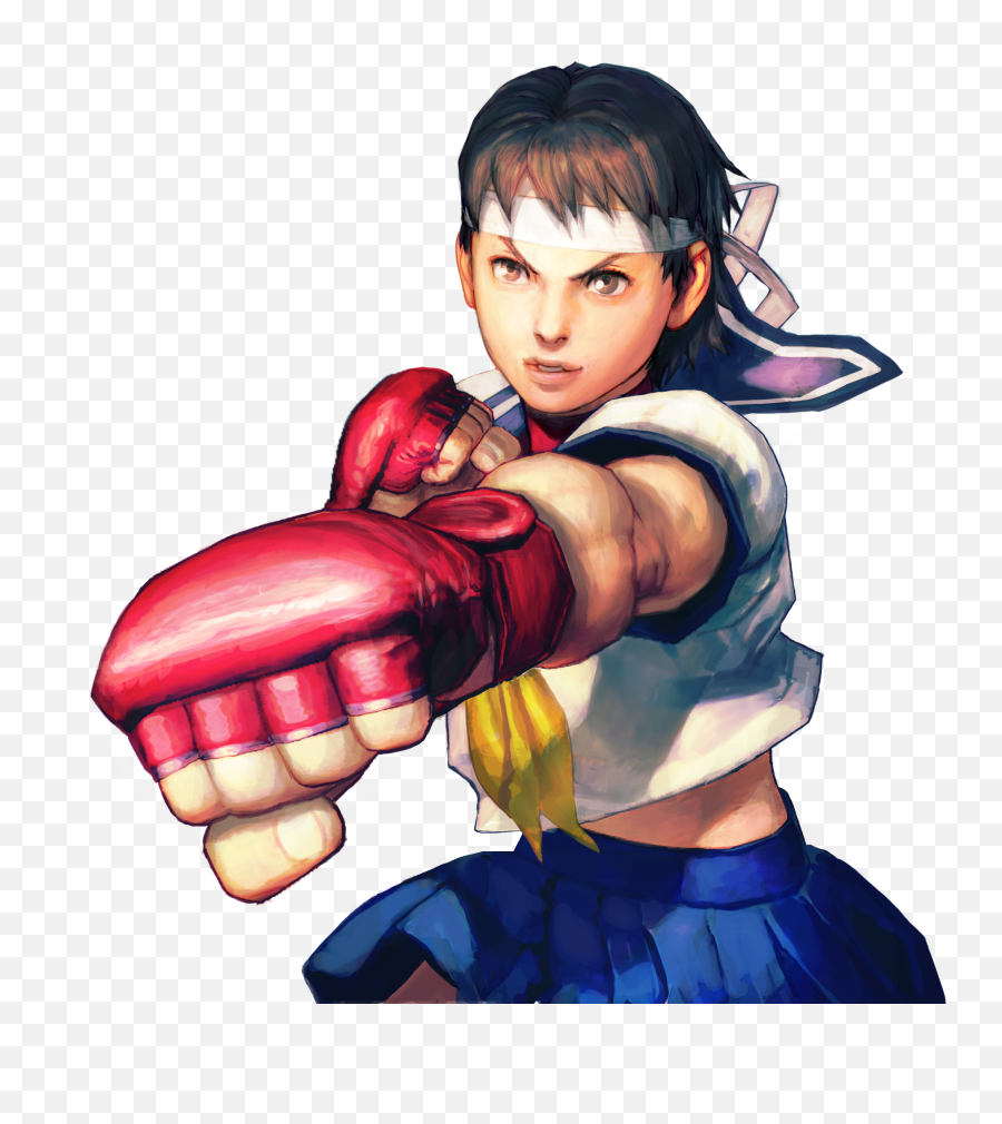 Street Fighter Sakura Png - Sakura Street Fighter Punch,Street Fighter Iv Icon