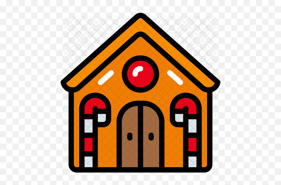 Gingerbread House Icon - Clip Art Png,Gingerbread House Png