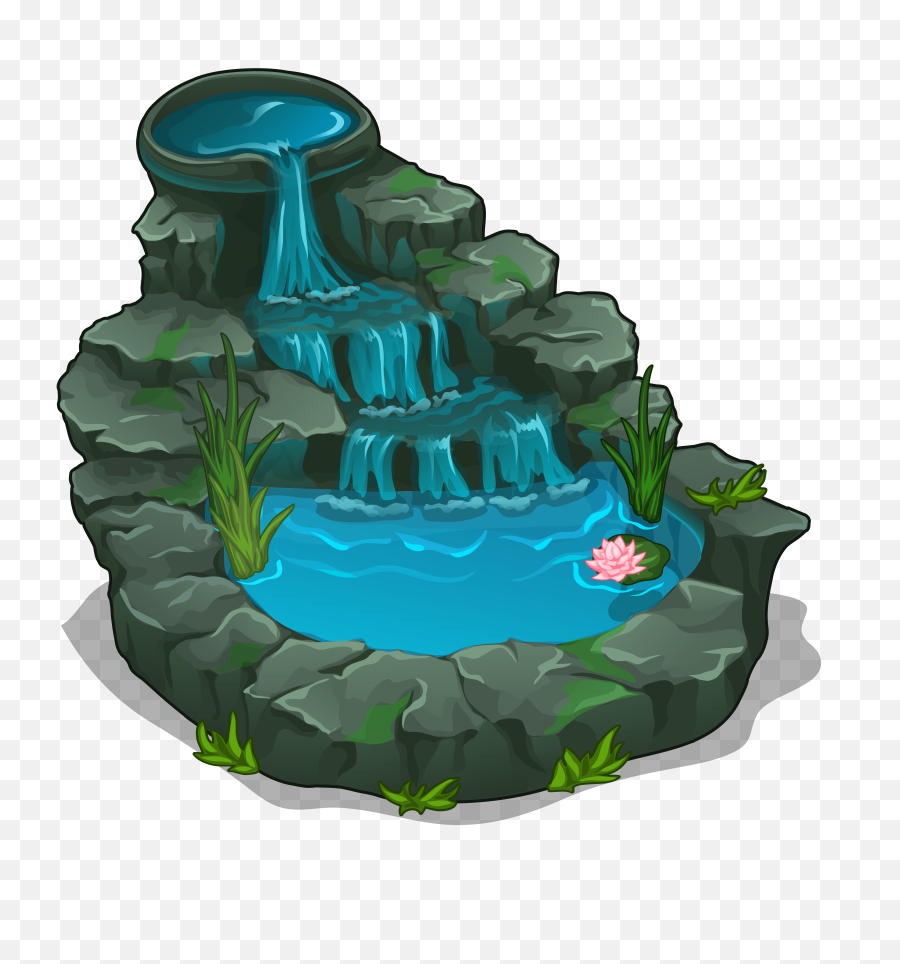 Download Free Png Waterfall - Water Fall Clip Art,Waterfall Transparent