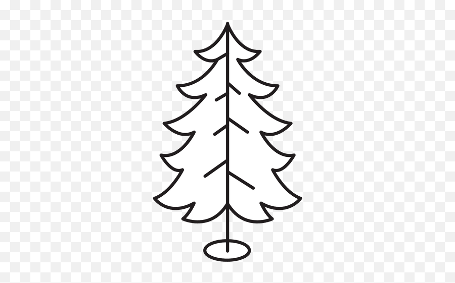 Christmas Tree Curled Branches Stroke Icon 30 - Transparent Arbol De Navidad Trazo Png,Branches Icon