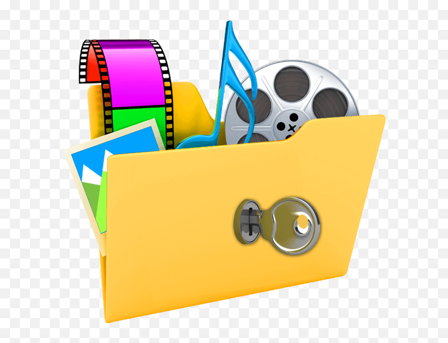 Предмет медиа. Folder Video logo.