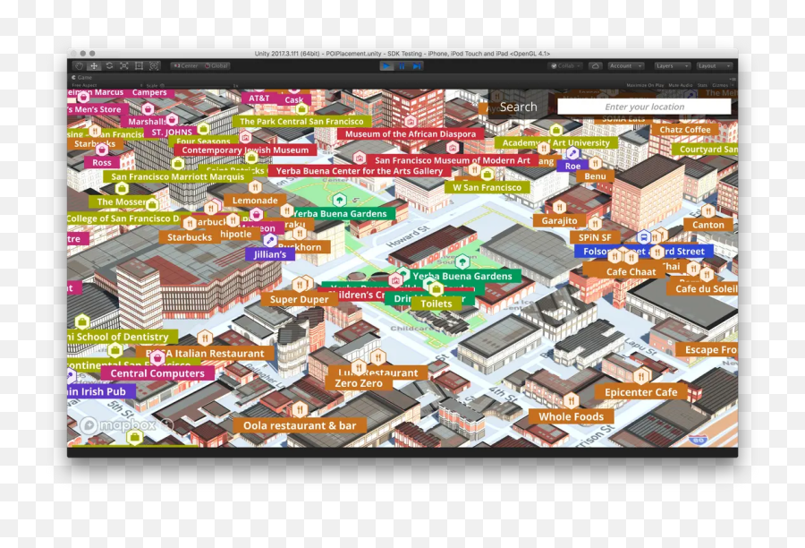 Poi Placement Maps Sdk Unity Mapbox - Language Png,Poi Icon