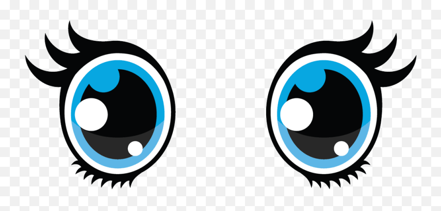 Face Parts Cartoon Transparent Png - Cute Cartoon Eye Clipart,Ojos Png -  free transparent png images 