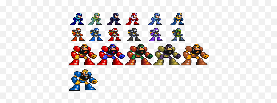 Mega Man Power Adventure - Openbor Quickman Megaman 7 Style Png,Mega Man Zero Icon