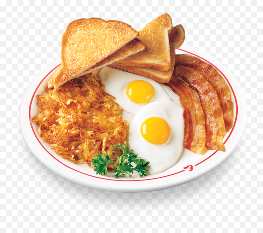 Breakfast Menu Frischu0027s Bar Big Boy - Bacon Eggs Toast Hash Browns Png,Omelette Png