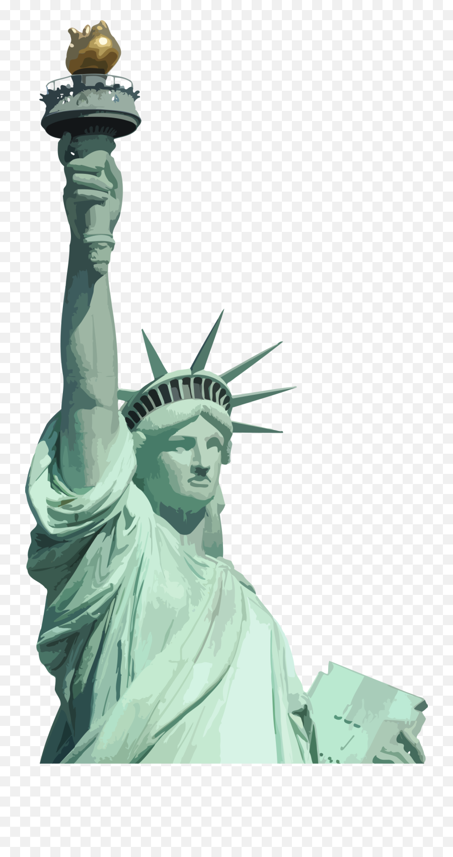 Download Statue Of Liberty Png Image - Drawing Statue Of Liberty,Statue Of Liberty Transparent