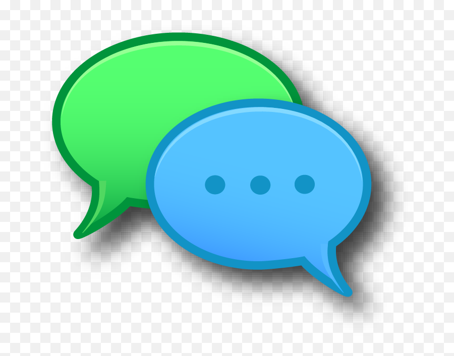 Comment Bubbles - Aries Systems Corporation Discuss Clipart Png,Ios Messages Icon