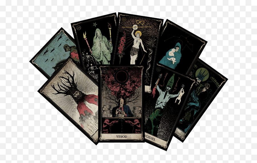 Kult Rpg Divinity Lost - Tarot Deck Kult Divinity Lost Tarot Deck Png,Tarot Card Png