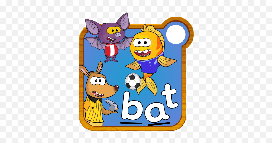 Game Icon Alphabet Sound Explorer 02 Cvc Bat U2013 Appykids - Happy Png,Cute Bat Icon