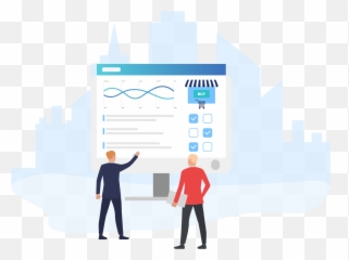 Customized B2b Ecommerce Solutions And Services For Growth - Illustration png