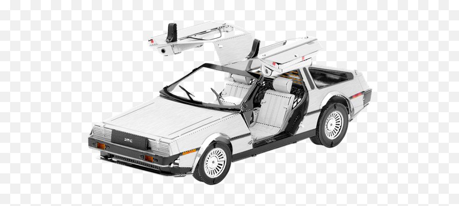 Metal Earth Vehicles 3d Model Kits - Metal Earth Delorean Png,Delorean Icon