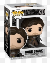 Covetly Funko Pop Game Of Thrones Robb Stark 91 - png