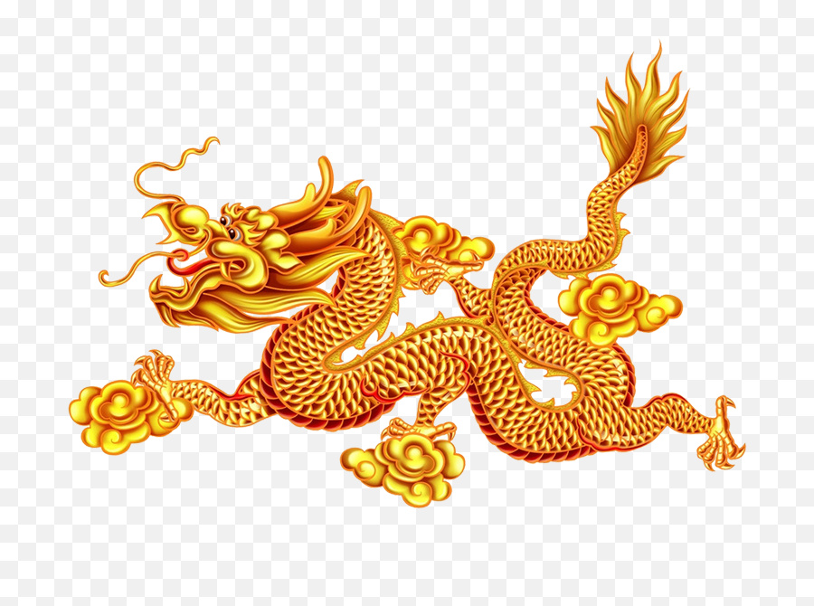 Chinese Dragon Zodiac Rooster - Chinese Dragon Png Transparent,Chinese Dragon Transparent Background