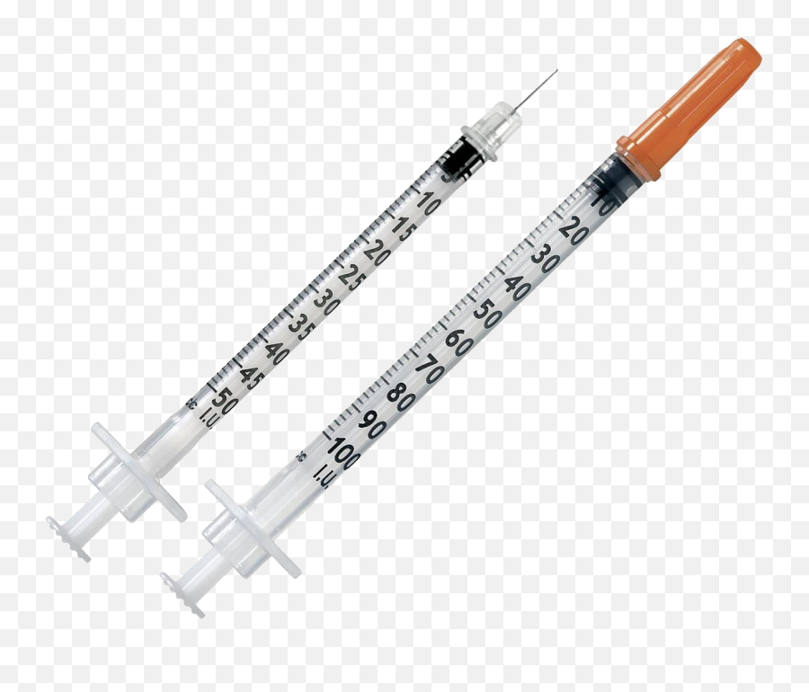 Syringe Needle Download Png Image - Insulin Syringe Ml,Syringe Transparent Background