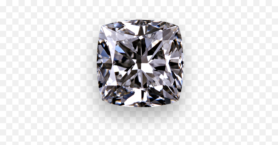 Certified 1 2 Carat Loose Diamond - Cushion Cut Grey Diamond Png,Loose Diamonds Png