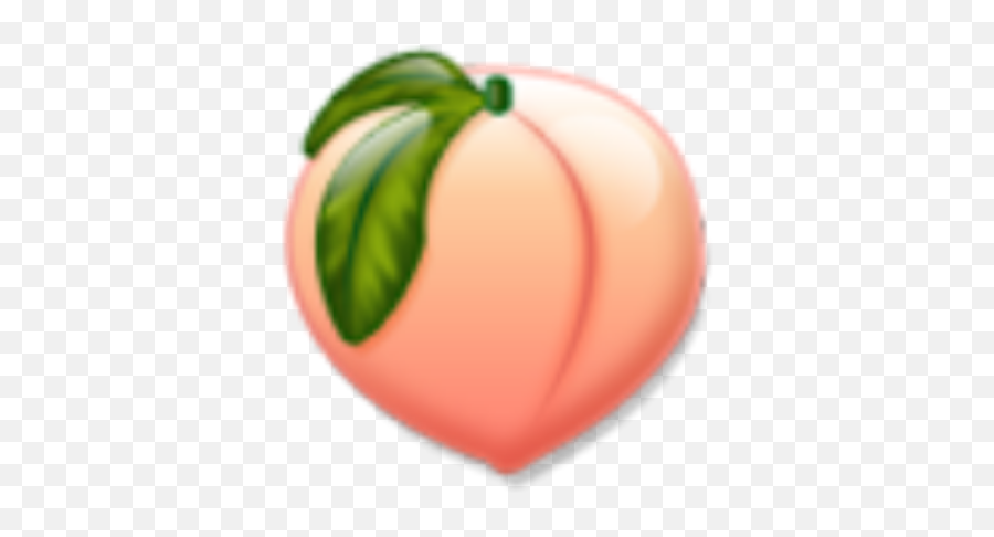 Peach - Peach Png,Peach Emoji Png