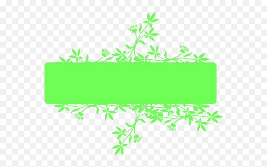 Green Banner Clip Art - Vector Clip Art Online Banners Clipart Png Green,Green Banner Png