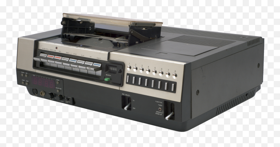 Digital Betamax Electronic - First Vcr Png,Vcr Png