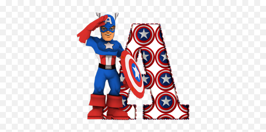 Letras Del Capitan America Png - Captain America Marvel Super Hero Squad Online,Capitan America Png