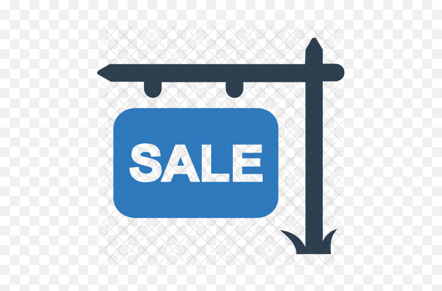 For Sale Sign Icon - Sale Sign Icon Blue Png,For Sale Sign Png