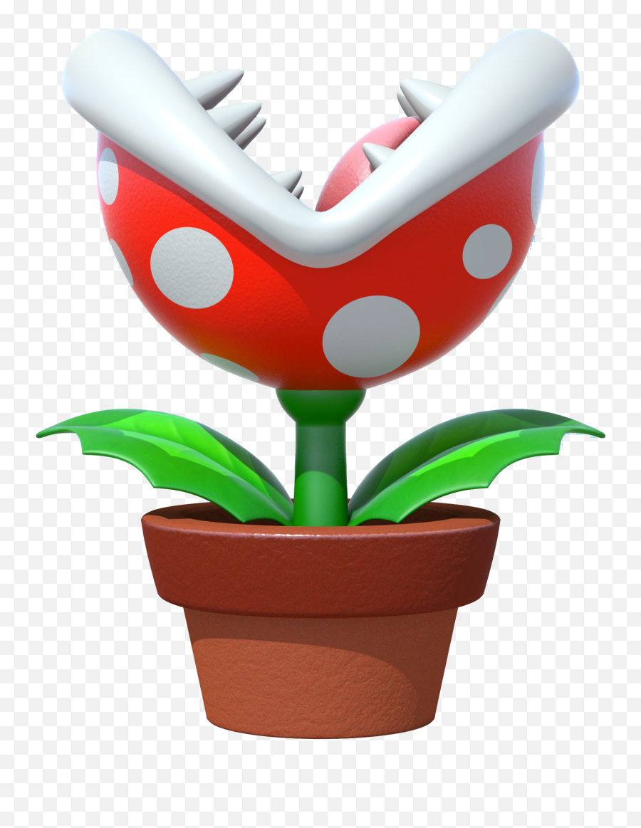 Plant Kart Flowerpot Bros Mario Super - Mario Kart Piranha Plant Png,Super Png
