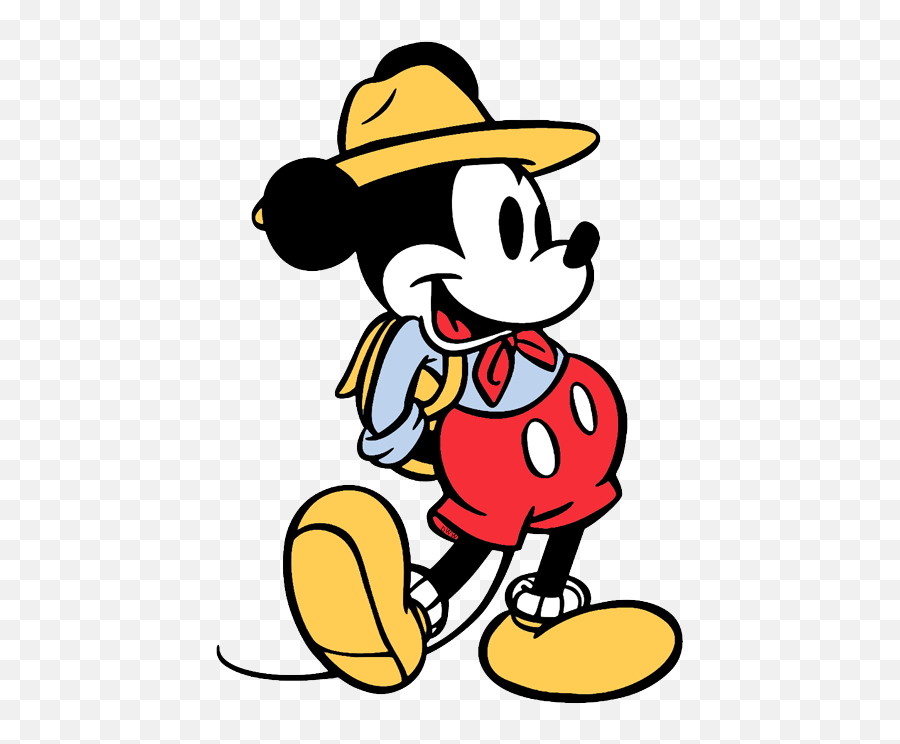 Page 1 - Disneyu0027s Vintage Mickey Mouse Png Clipart Full Mickey Mouse Vintage Png,Micky Mouse Png