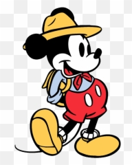 Page 1 - Disneyu0027s Vintage Mickey Mouse Png Clipart Full