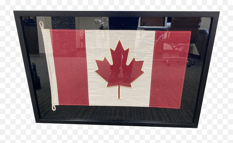 Restoration Hardware Framed Flag Of Canada - Canada Flag Png,Canada Flag Transparent
