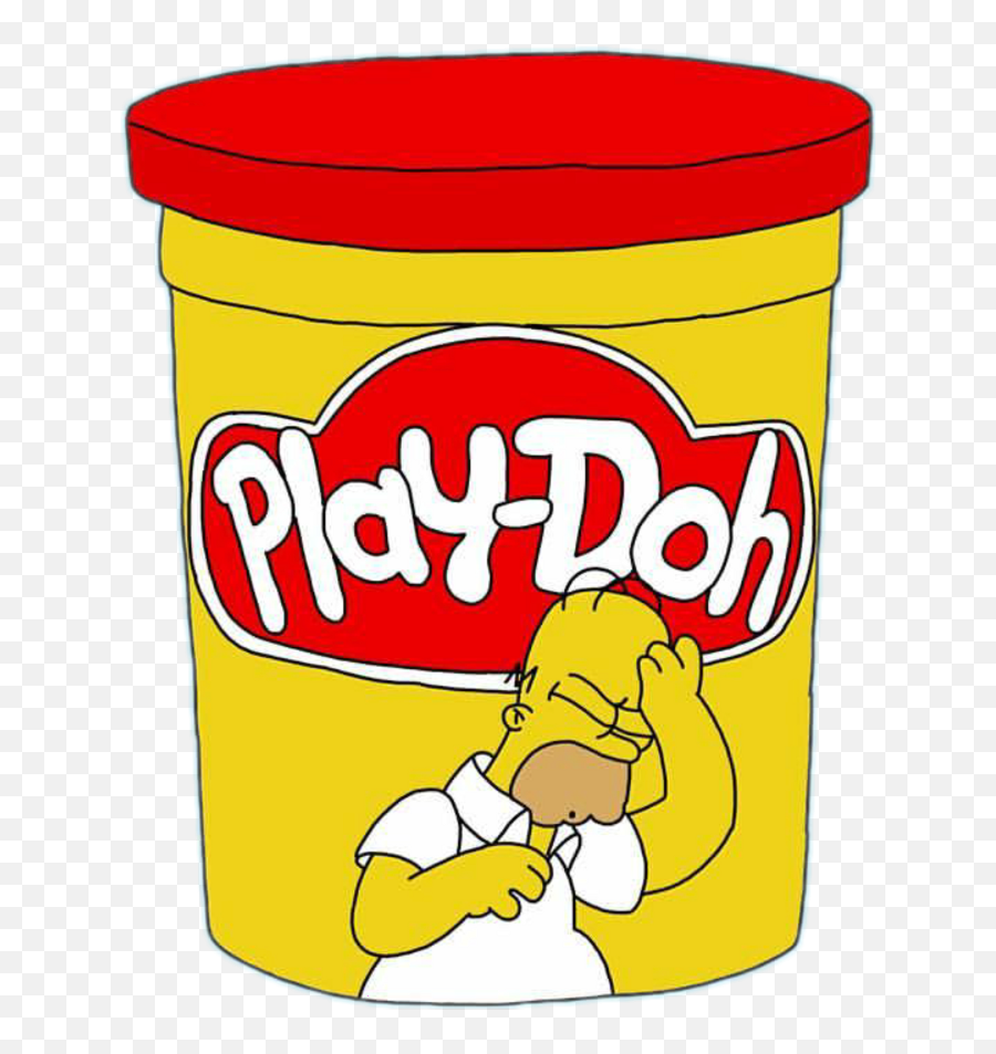 Download Playdoh Homer Homersimpson - Homer Simpson Doh Png,Play Doh Png