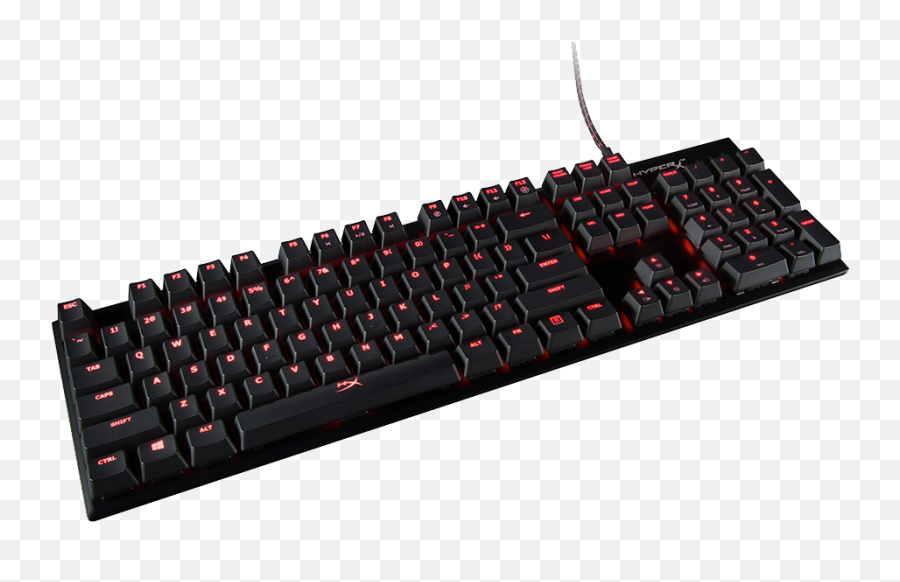 Kingston Hyperx Alloy Fps Mechanical Gaming Keyboard - Cherry Mx Blue Hyperx Alloy Red Png,Razer Keyboard Png