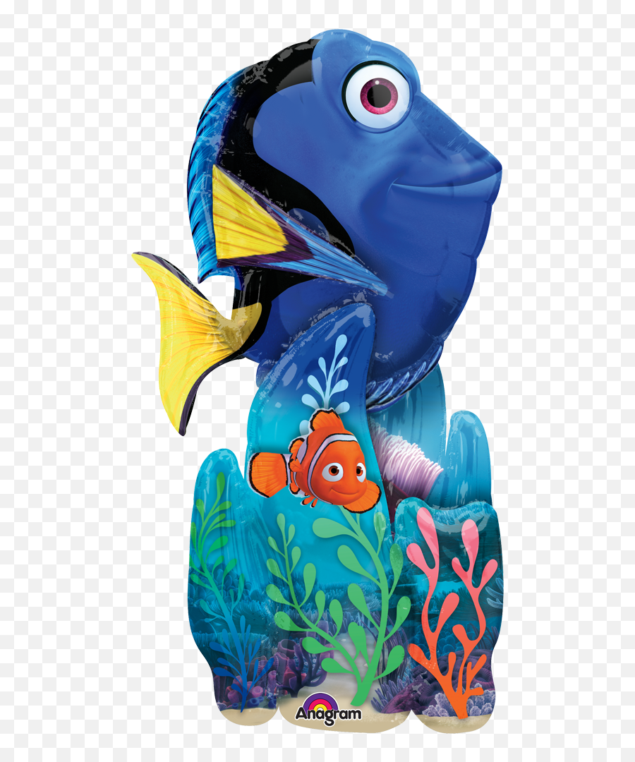 Download Finding Dory - Dory Balloon Full Size Png Image Nemo,Dory Png