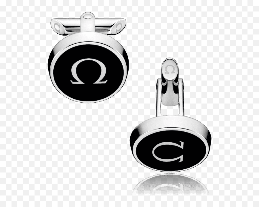 Omegamania Cufflinks - Omega Omegamania Cufflinks Stainless Steel C91sta Png,Omega Symbol Png