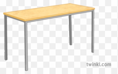 School Desk English Furniture Classroom Ks3 Ks4 Illustration - Coffee Table Png,School Desk Png