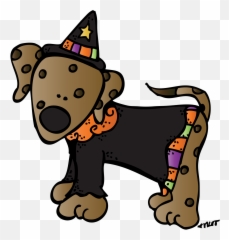 Ghost Clipart Dog Transparent Free For Download - Halloween Dog Clipart png