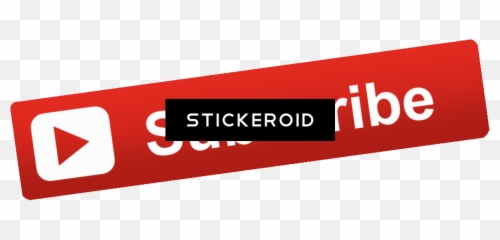 Download Youtube Subscribe Button Png - Transparent PNG