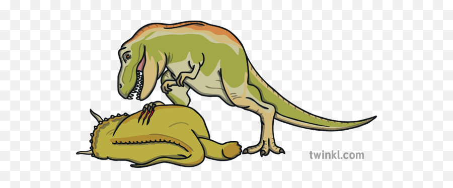 Tyrannosaurus Rex Eating Animal Open Eyes Reptile T - Tyrannosaurus Rex Food Png,Dinosaurs Png