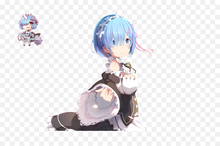 Re Zero Kara Hajimeru Rem - Rem Transparent Png,Rem Png