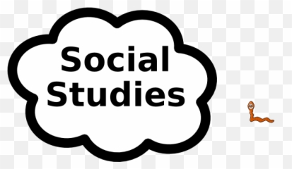 Social Studies Sign Clip Art - Clip Art Social Studies Clipart Black And White Png,Social Studies Png