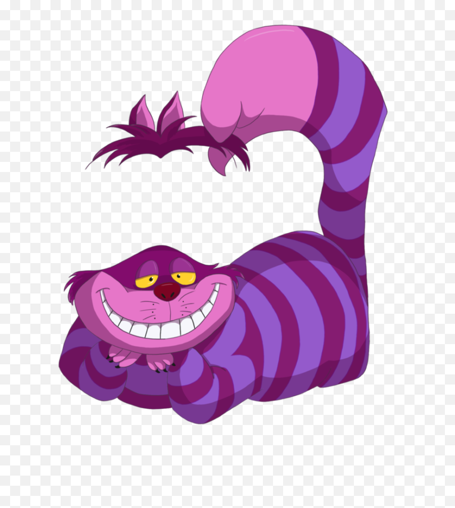 Cheshire Cat Png Free Download - Purple Cat From Alice In Wonderland,Cheshire Cat Png