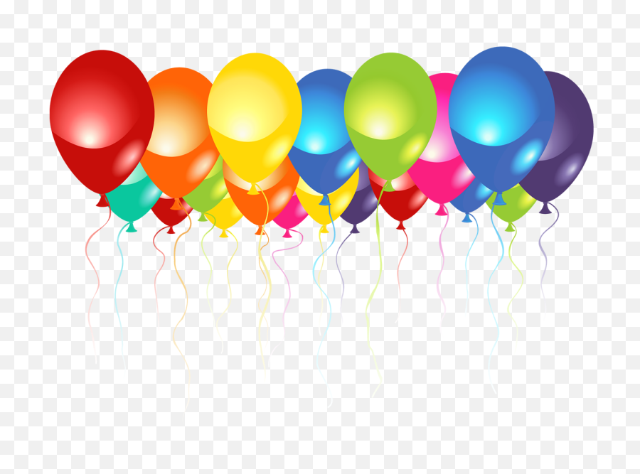 Download Transparent Balloons Png Picture - Transparent Transparent Background Birthday Balloons Png,Birthday Balloons Png