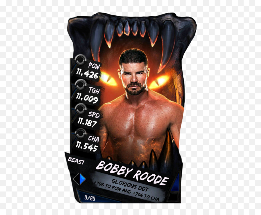 Bobby Roode - Wwe Supercard Dean Ambrose Beast Png,Bobby Roode Png