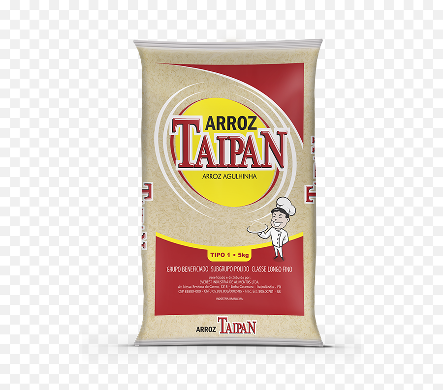 Arroz Taipan Agulhinha U2013 Sabor Sul Alimentos - Packaging And Labeling Png,Png Taipan