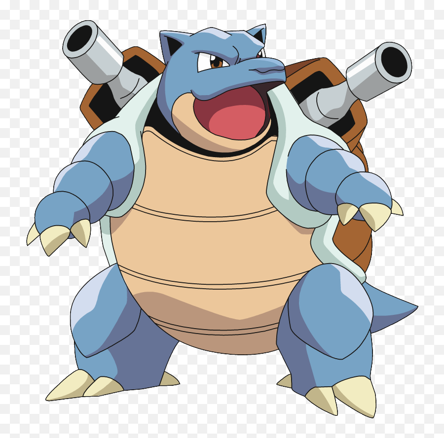 Anime Pokemon Png Photos Mart - Pokemon Blastoise,Squirtle Png