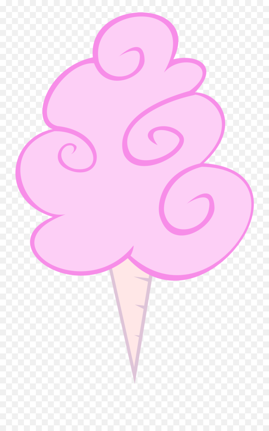 Pink Cotton Candy Clipart Transparent - Algodon De Azucar Para Dibujar Png,Candy Clipart Png