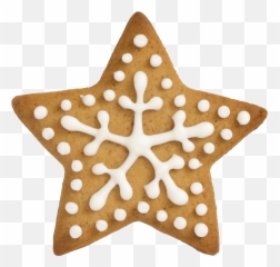 Real Star Png - Dot,Gingerbread Png