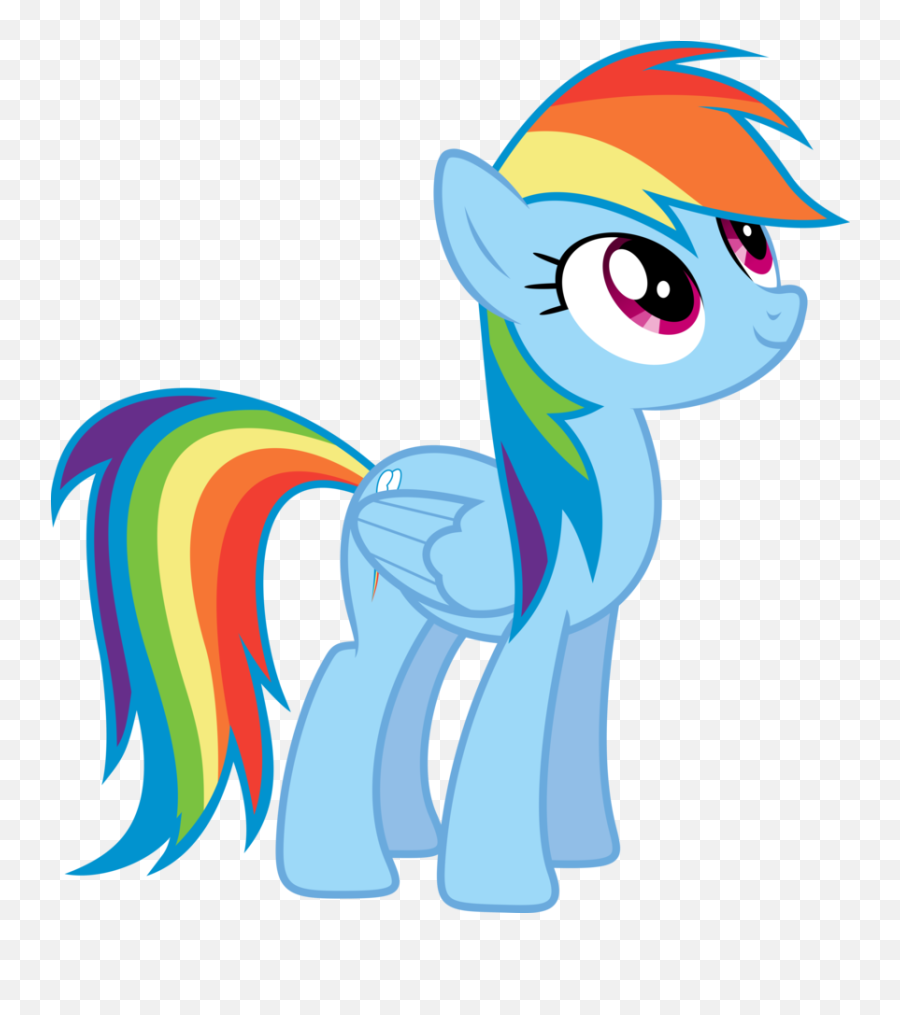 Mirrored Pony Rainbow Dash Safe - Mlp Rainbow Dash Pony Png,Rainbow Dash Png